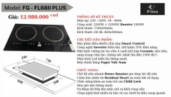 BẾP TỪ ĐÔI FUGER FG FL68II PLUS