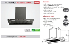 Máy hút mùi BC 7035DC Grand
