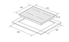 Bếp từ 2 vùng nấu Eurosun EU-T769Pro