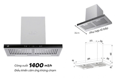Máy hút mùi Bauer BC 7035DS