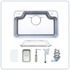 CHẬU RỬA BÁT 1 HỐ NOBINOX LIKEN NL790D