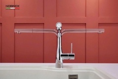 Vòi Rửa Bát Dây Rút NOBINOX JAPA NX996 - Tặng bộ nồi 4 món