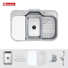 Chậu rửa bát phong cách Nhật chống xước Tari Smart 7851