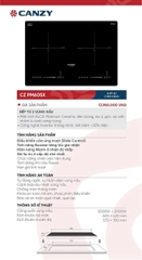 Bếp từ Canzy CZ PM605X – Bếp từ 60cm