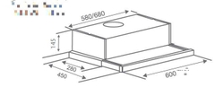 Máy hút mùi âm tủ Canzy CZ H1160AT