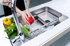 CHẬU RỬA BÁT 1 HỐ NOBINOX ARVO B085