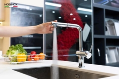VÒI RỬA BÁT DÂY RÚT NOBINOX BIANCO NX601