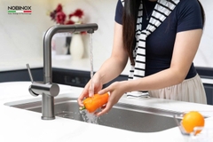 VÒI RỬA BÁT DÂY RÚT NOBINOX BIANCO NX603