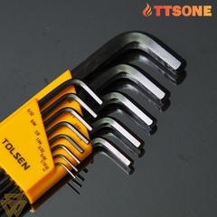 Bộ 13 Cây Lục Giác Đầu Bi Hệ Inch TOLSEN 20090