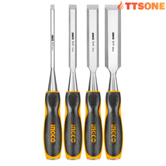 Bộ 4 đục gỗ INGCO HKTWC0401 (6-25mm) - Chính Hãng