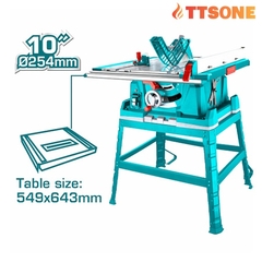 Máy Cưa Gỗ Bàn 2600W TOTAL TS526043-Chính Hãng