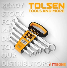 Bộ 5 khóa vòng miệng TOLSEN 15886