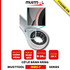 Cờ Lê Bánh Răng 17mm MUSTTOOL MWS-F17 - Chính hãng