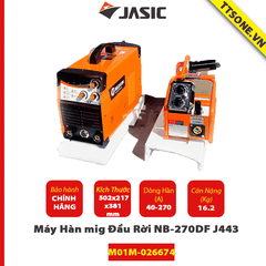 Máy Hàn mig Đầu Rời NB-270DF J443 (không cáp) - Jasic- chính hãng