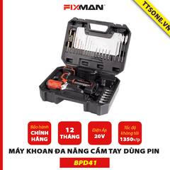 Máy Khoan Đa Năng Cầm Tay Dùng Pin FIXMAN  BPD41 - Chính Hãng