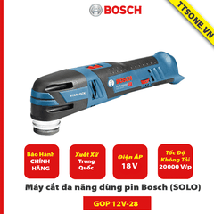 Máy cắt đa năng dùng pin Bosch GOP 12V-28 (SOLO) - Chính Hãng