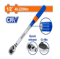 Cần siết lực 1/4" WadFow WWQ1D12 40-220Nm