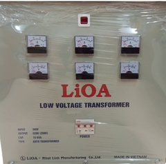 Biến áp 3PKhô 20kVA 380/200(220V) tự ngẫu