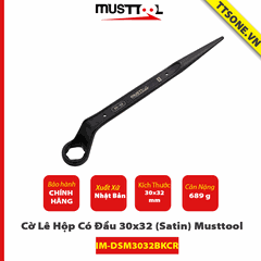 Cờ Lê Hộp Có Đầu 30x32 (Satin) Musttool IM-DSM3032BKCR - Chính Hãng