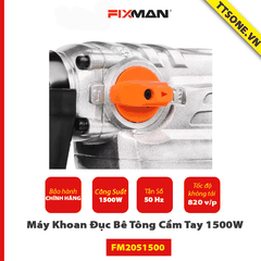 Máy Khoan Đục Bê Tông Cầm Tay FIXMAN 1500W FM2051500 - Chính hãng