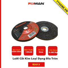 Lưỡi Cắt Kim Loại Dạng Đĩa Tròn FIXMAN R3013 Chính Hãng