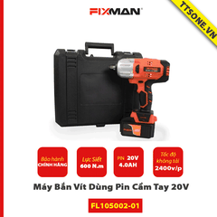 Máy Siết Bu Lông Cầm Tay FIXMAN Dùng Pin 20V R5001 - Chính hãng