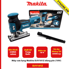 Máy cưa lọng Makita DJV181Z dùng pin (18V)-Chính Hãng