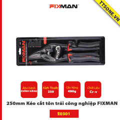 250mm Kéo cắt tôn trái công nghiệp FIXMAN E0301 - Chính hãng