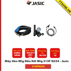 Máy Hàn Mig Đầu Rời Mig 315F N254 - Jasic (TP3) - Chính Hãng