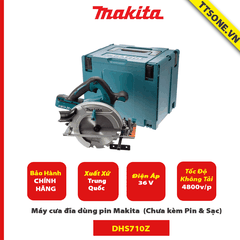 Máy cưa đĩa dùng pin Makita DHS710Z 36V (Chưa kèm Pin & Sạc) - Chính Hãng