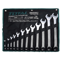 Bộ cờ lê vòng miệng 12 chi tiết Total THT1022122 6-32mm