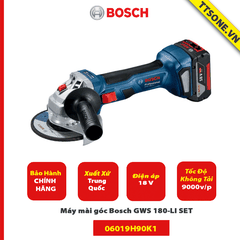 Máy mài góc Bosch GWS 180-LI SET - Chính Hãng