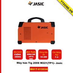 Máy Hàn Tig 200S W221(TP2)- Jasic - Chính Hãng