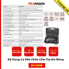 Bộ Dụng Cụ Sửa Chữa Cầm Tay Đa Năng Fixman B5108MB - Chính Hãng