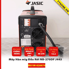 Máy Hàn mig Đầu Rời NB-270DF J443 (không cáp) - Jasic- chính hãng