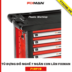 Tủ Đựng Đồ Nghề 7 Ngăn Con Lăn FIXMAN F1RP7B - Chính hãng (790x490x1010mm)