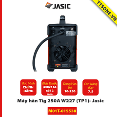 Máy Hàn Tig 250A W227 (TP2)- Jasic - Chính Hãng