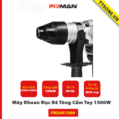 Máy Khoan Đục Bê Tông Cầm Tay FIXMAN 1500W FM2051500 - Chính hãng