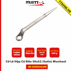 Cờ Lê Hộp Có Đầu 30x32 (Satin) Musttool IM-DSM3032NI - Chính Hãng