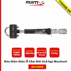 Búa treo chuôi gắn khẩu đôi 17, 21  Mã: AH-U08 (0,8 kg) Musttool - Chính Hãng