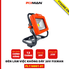 Đèn làm việc không dây 20V Fixman FL116001-01- Chính Hãng
