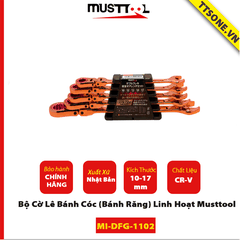 Bộ Cờ Lê Bánh Cóc (Bánh Răng) Linh Hoạt Musttool