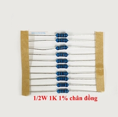 Điện trở vạch 1/2W 510R 1%