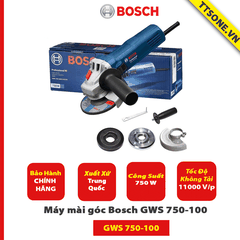 Máy mài góc Bosch GWS 750-100 - Chính Hãng