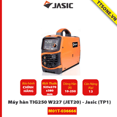 Máy hàn TIG250 W227 Ⅱ (JET20) - Jasic (TP1) - Chính Hãng