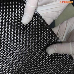 Vải Sợi Carbon 12K 480gsm Dệt Chéo