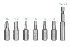 Bộ Vít  Tự Động 14 Mũi TOLSEN 20040