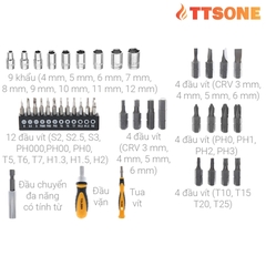 Bộ Tua Vít 42 Món TOLSEN 20041