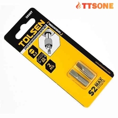 Bộ 2 Đầu Tua Vít Dạng Trừ TOLSEN 20207