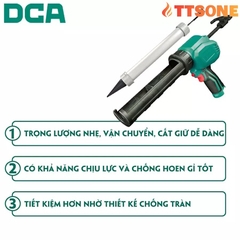 Máy Bơm Silicon Dùng Pin 12V DCA ADPJ12EK